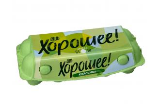 Яйцо куриное Ешь хорошее С1 белое 10 шт Яйцо куриное Ешь хорошее С1 белое 10 шт